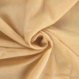 10 yards x 118" Flame Retardant (FR) Voile Sheer Fabric Roll/Bolt - Gold