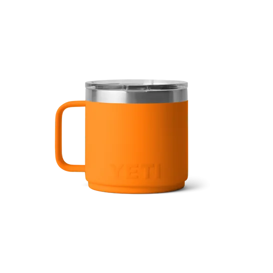 14 oz. / 414ml Stackable Mug w/ Magslider Lid - King Crab Orange