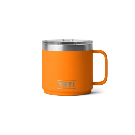 14 oz. / 414ml Stackable Mug w/ Magslider Lid - King Crab Orange