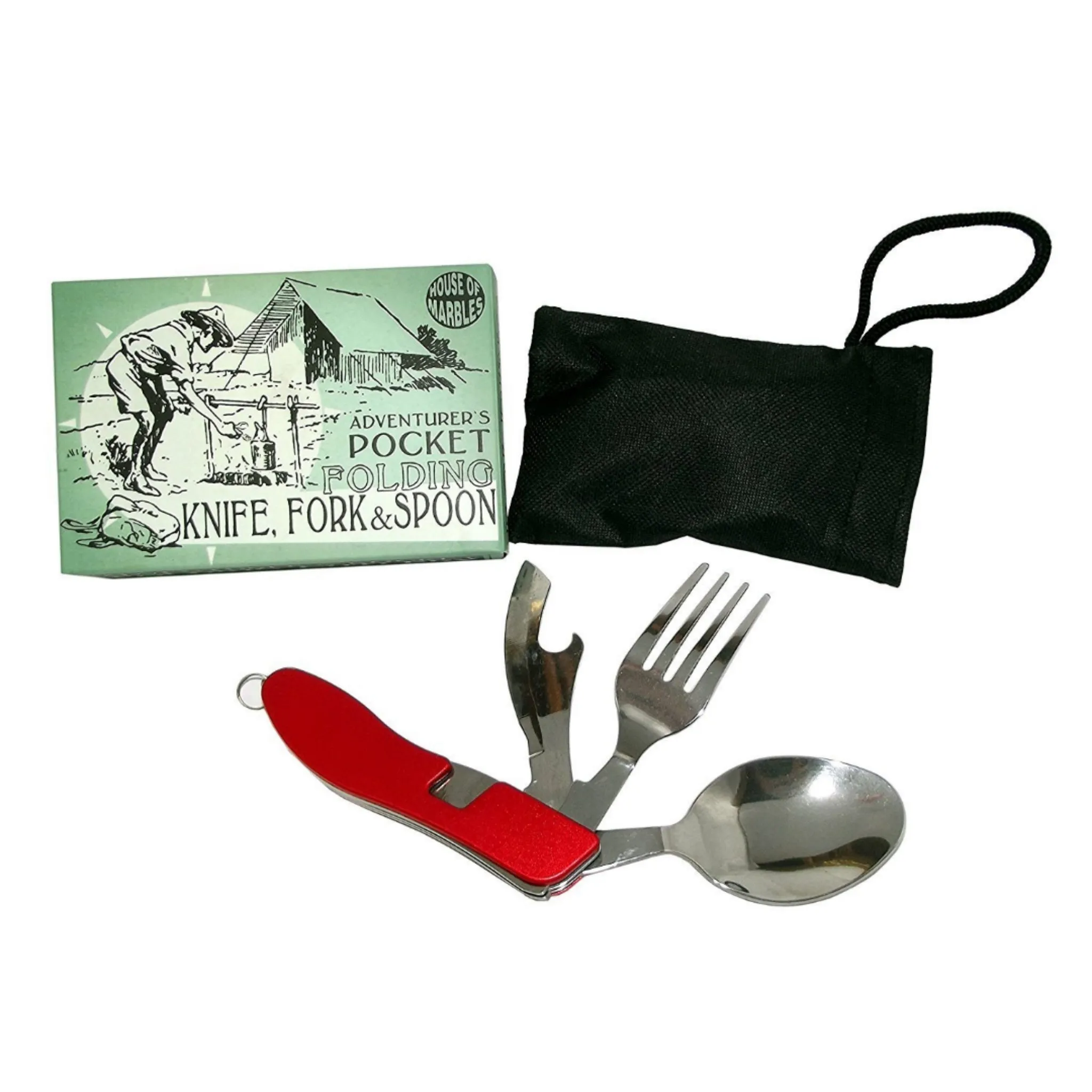 Adventurer's Pocket Folding Cutlery