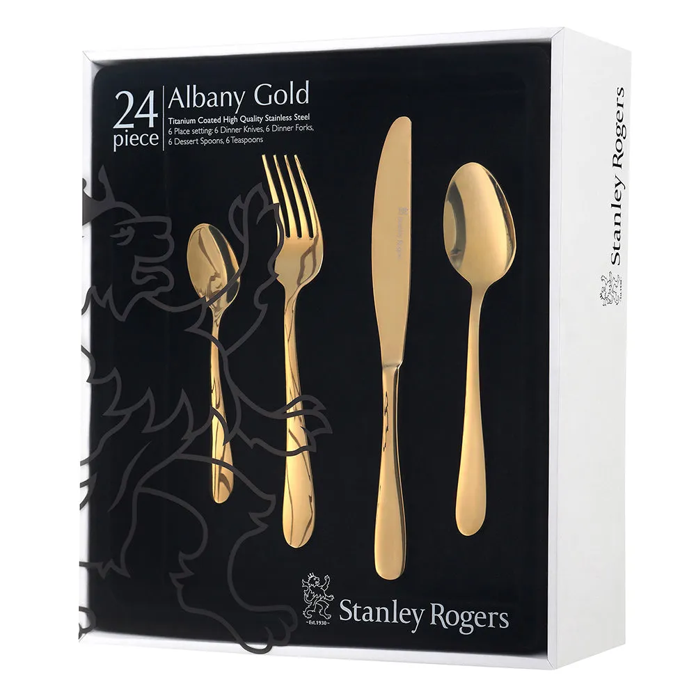 Albany Gold 24 Piece Set