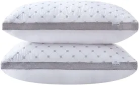 Bamboo Cooling Bed Pillows, Down Alternative, Twin Pack