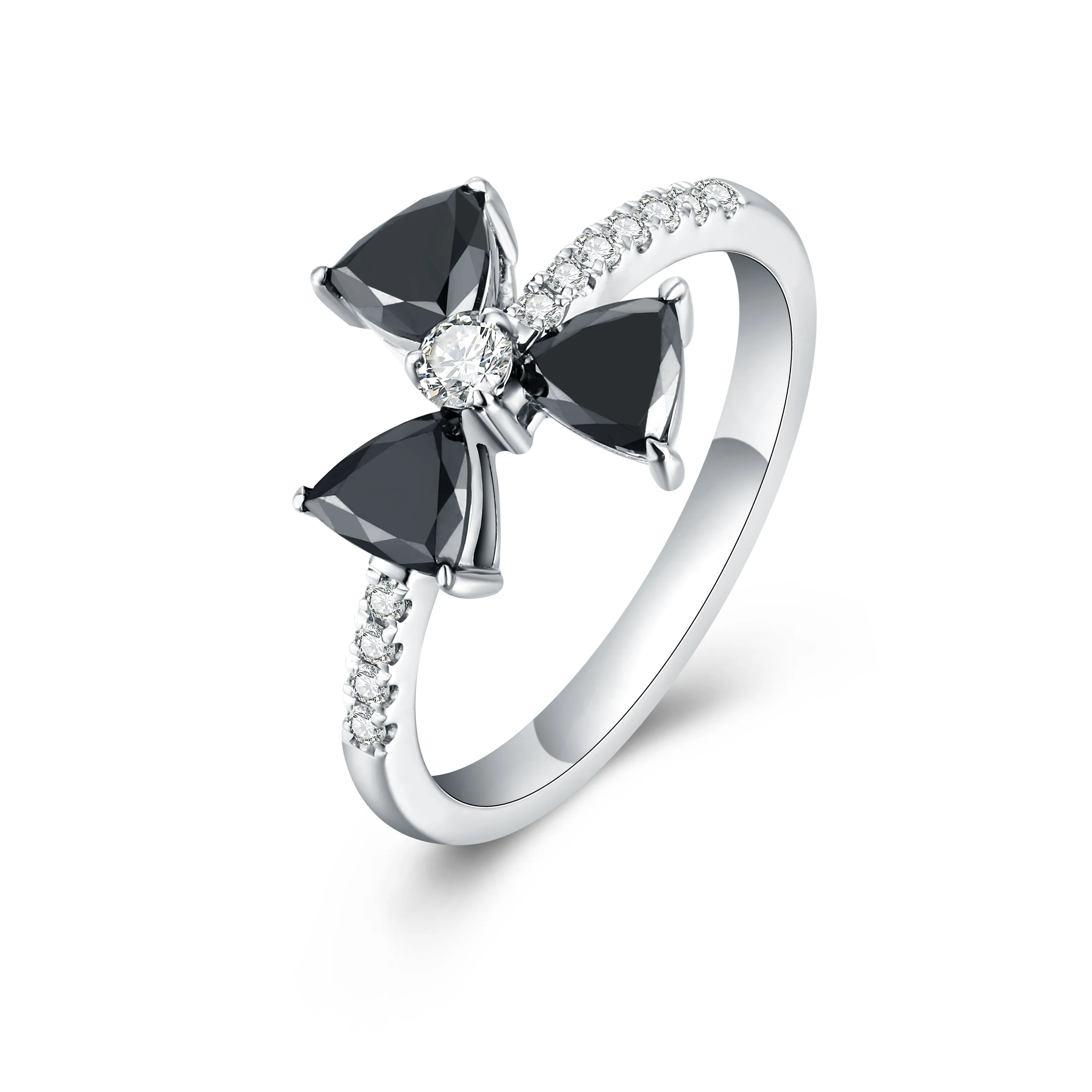 Black & White Diamond Ring