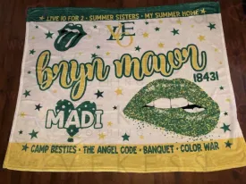 Bryn Mawn Camp Custom Fleece Blanket