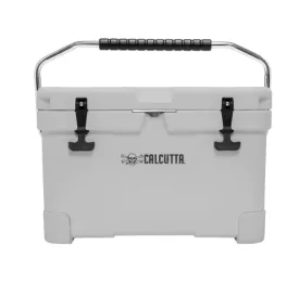 Calcutta Renegade Cooler 20 Liter White W/Led Drain Plug, SS Carry Handle