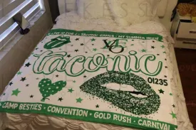 Camp Taconic Custom Fleece Blanket