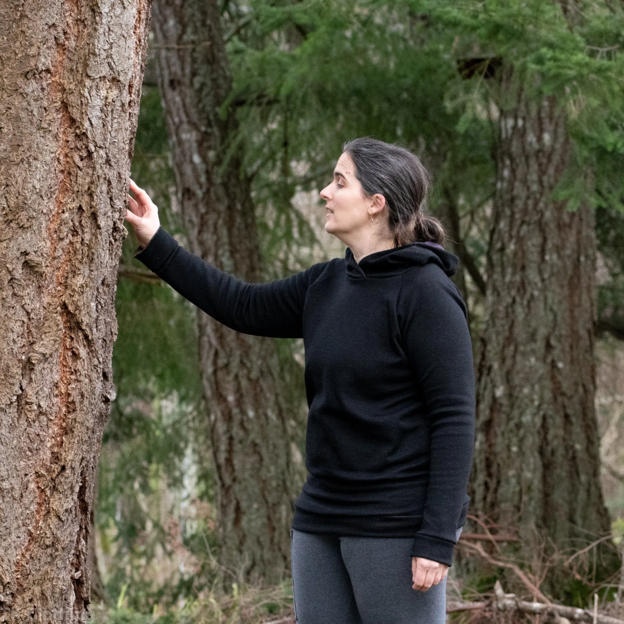 Custom Coastal Merino Wool Hoodies - Grown-Ups