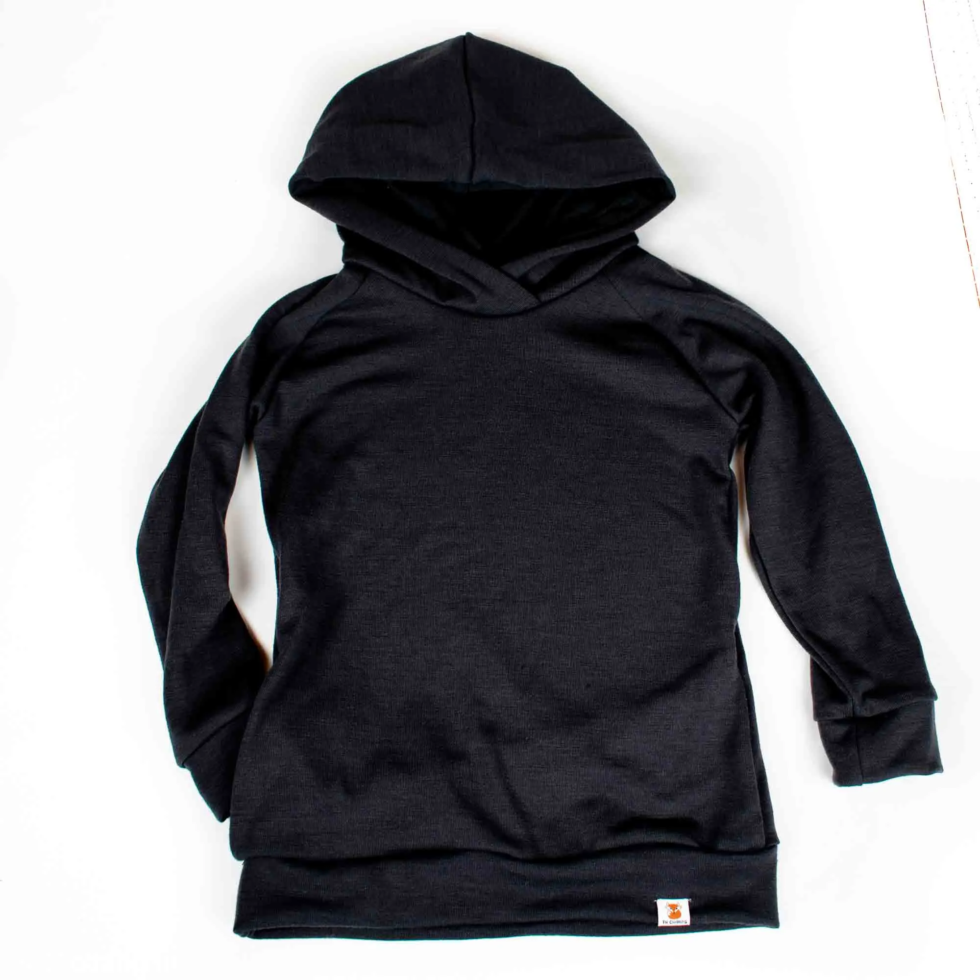 Custom Coastal Merino Wool Hoodies - Grown-Ups