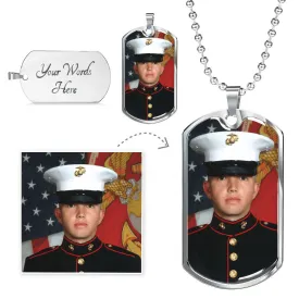 Custom Dog Tag Photo Necklace-Best Gifts For  11 Year Old Boys