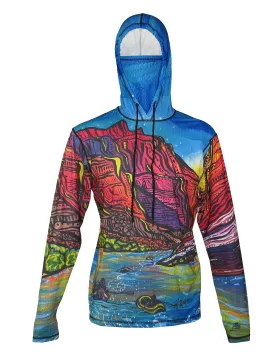 Grand Canyon Lightweight Mountain Graphic Hoodie