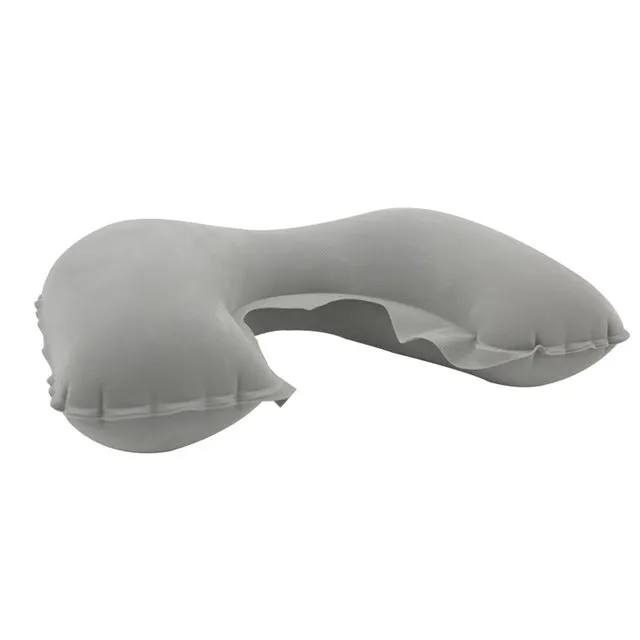 Inflatable U Shaped Travel Pillow Neck Car Head Rest Air Cushion for Travel Office Nap Head Rest Air Cushion Neck Pillow