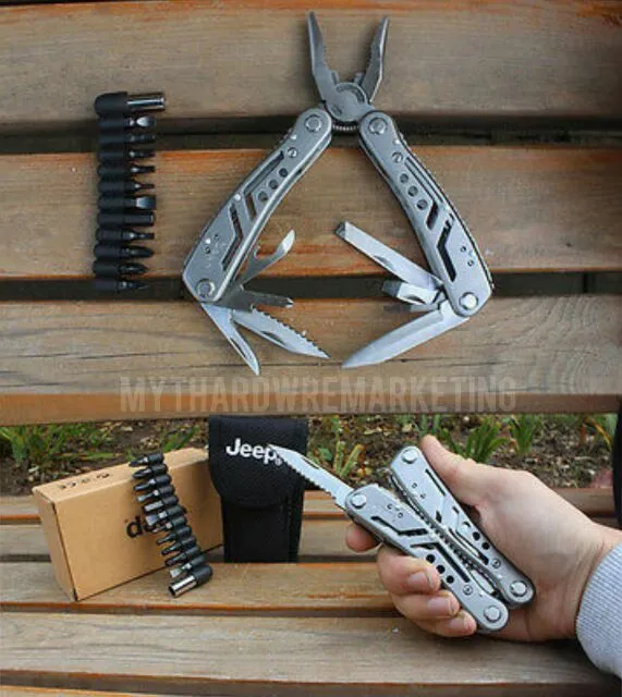 JEEP Multi-Tool Foldable Pliers 24 in 1