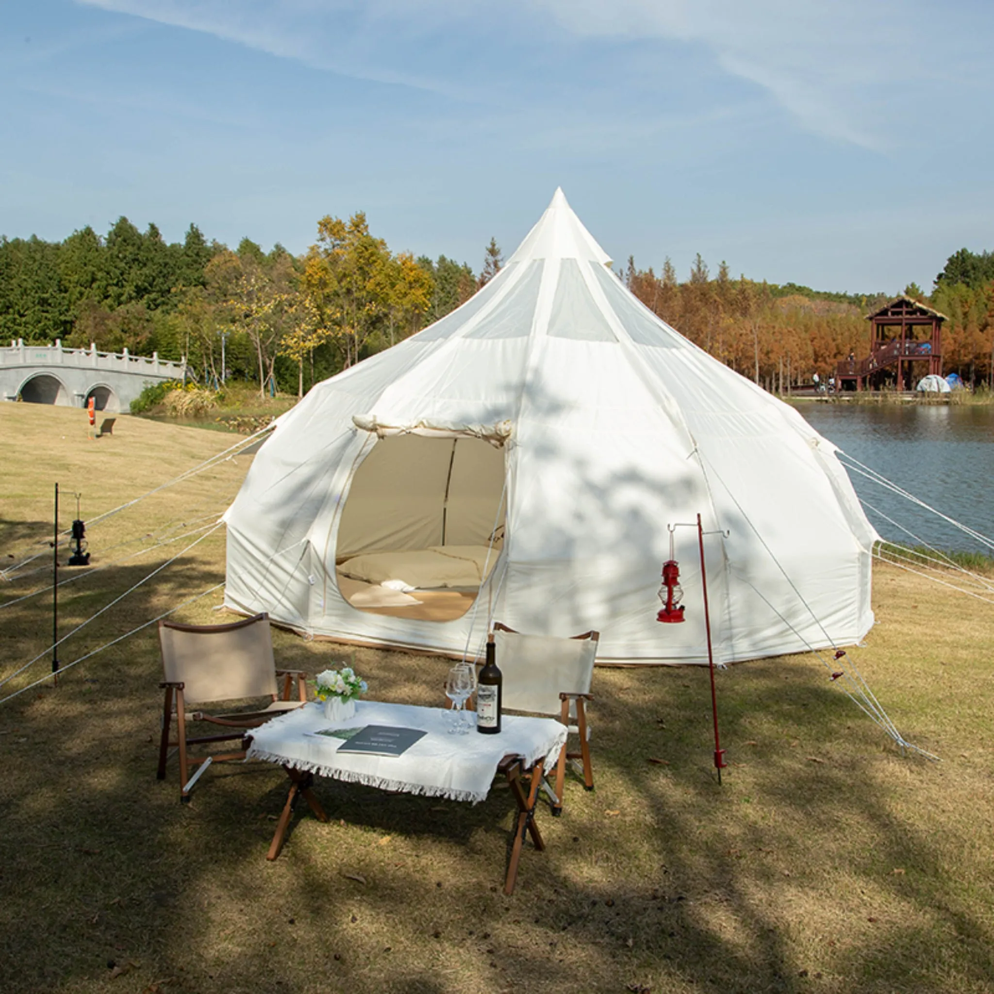 Luxury Canvas Celestial - Transparent Roof Tent