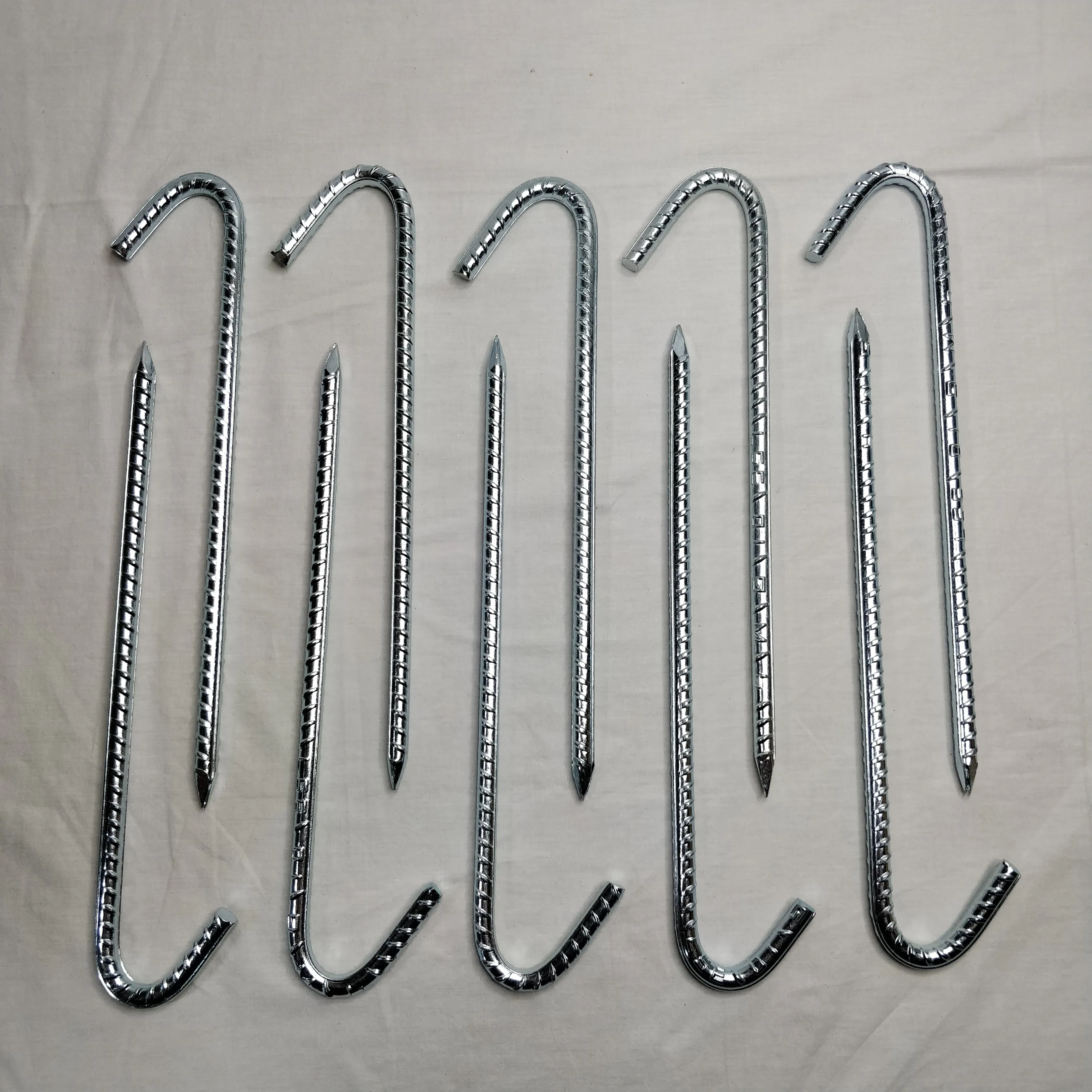 Metal Tent Pegs