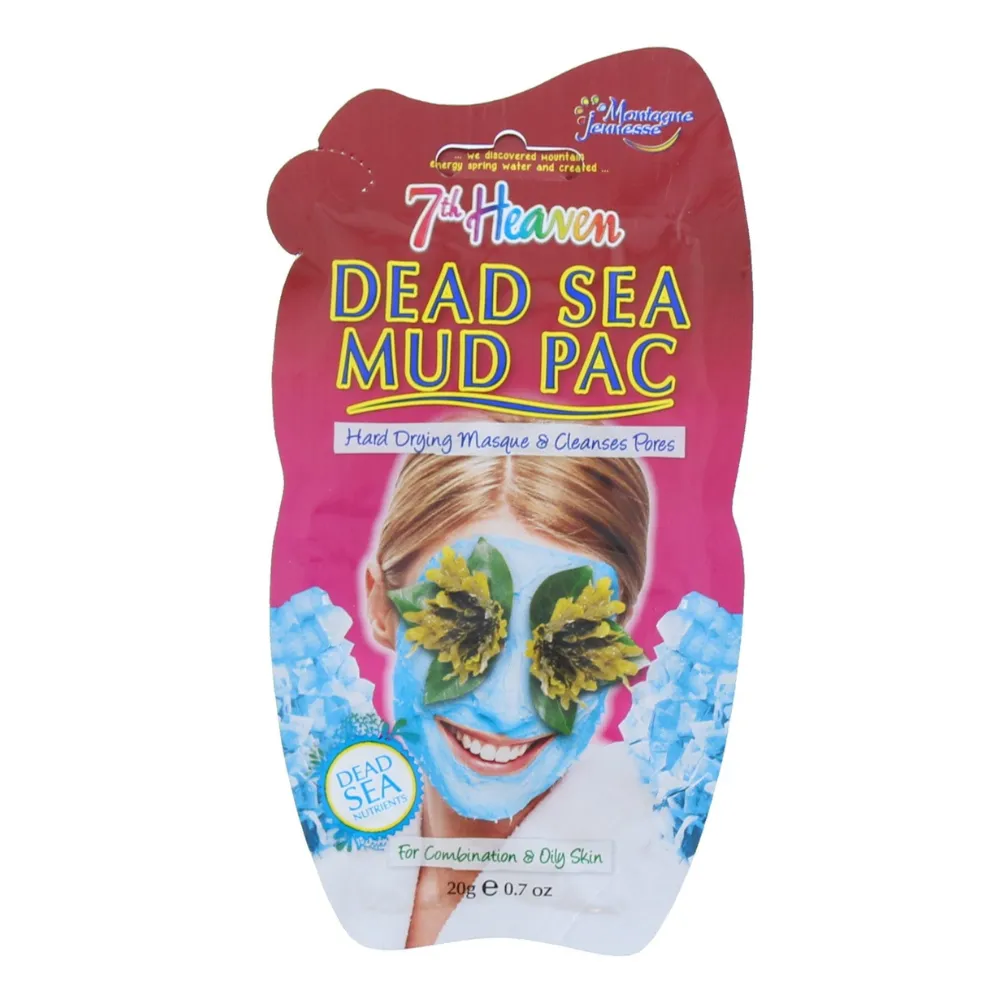 Montagne Jeunesse 7th Heaven Mud Mask - Dead Sea Mud Pac