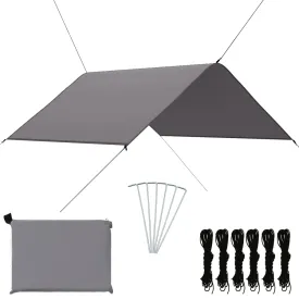 Outdoor Tarp 3x2.85 m Grey