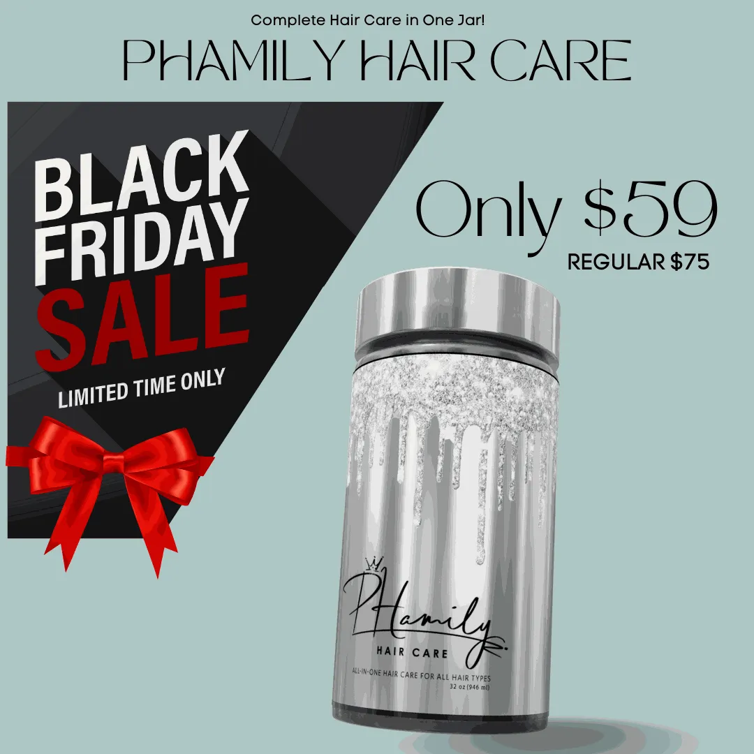 PHamily Hair Care: Complete Hair Care in One Jar | Curly Hair Product