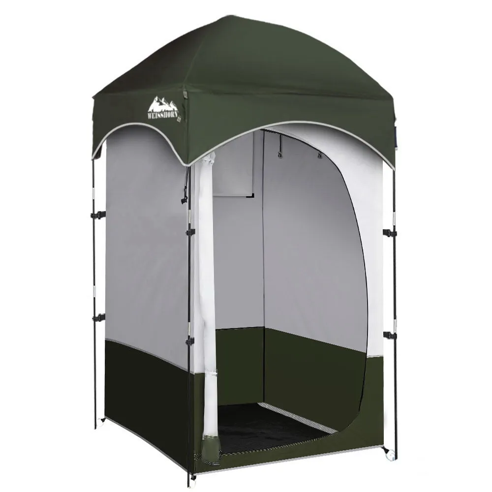 Portable Shower Toilet Tent, Extra Headroom, Weisshorn