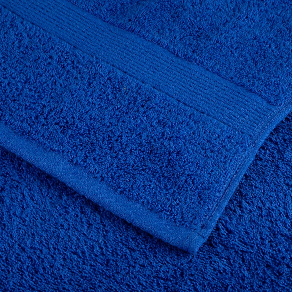 Premium Washcloths 10pcs Blue 30x30cm 600gsm 100% Cotton