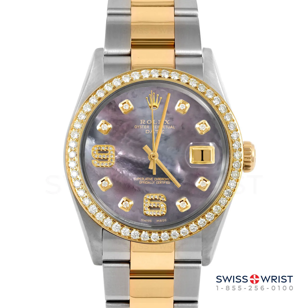 Rolex Date 34mm | 1500-TT-BMOP-8DA69-BDS-OYS