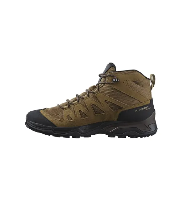 Salomon Mens X Ward Leather Mid GTX