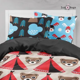 Summer Camp Bear Big Kids Bedding Collection