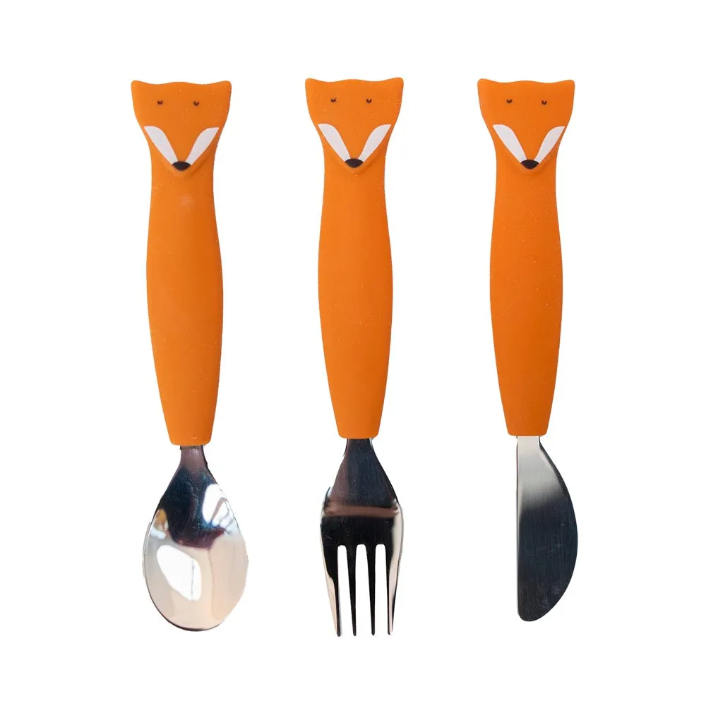 Trixie Silicone Cutlery Set 3-Pack | Mr. Fox