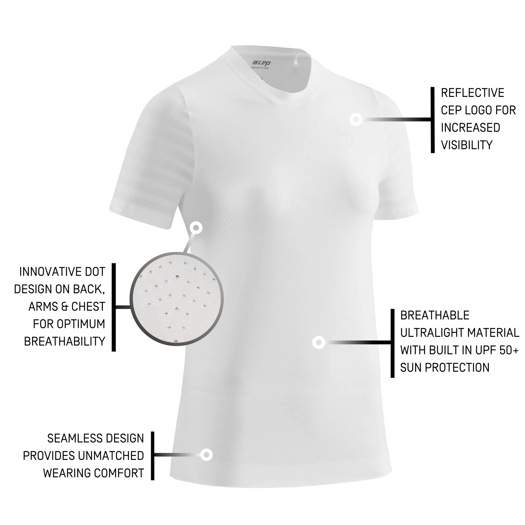 Ultralight Short Sleeve Shirt, Women