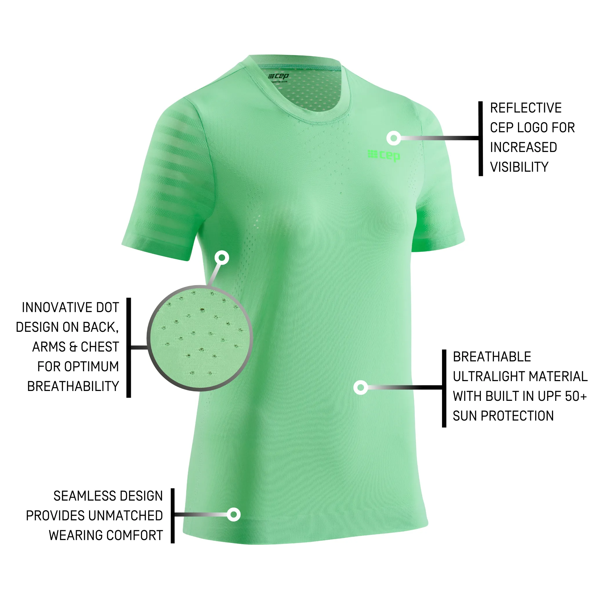 Ultralight Short Sleeve Shirt, Women